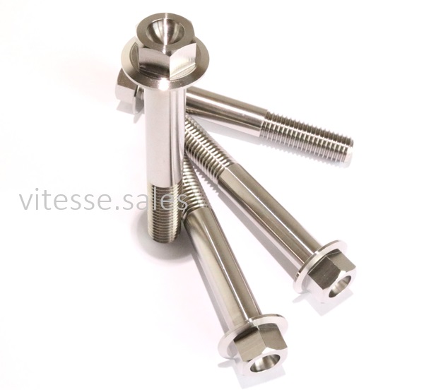 M12 x x 85mm Bolts Titanium Flange Bolts Grade5 Ti 48g  Bolt